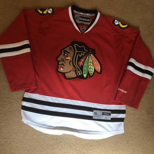 Chicago Blackhawks Reebok Premier Jersey Size L MSRP $130