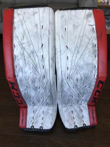 Canadian Made Pro Return CCM P2 Goalie Pads - 34+2