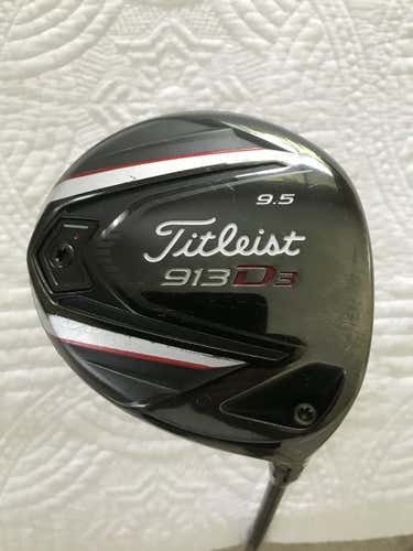 Titleist 913 D3 Driver Stiff Flex 9.5 Adjustable Loft
