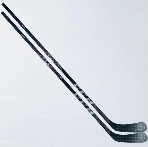 New 2 Pack CCM Jetspeed FT3 Pro Hockey Sticks-LH-P90-105 Flex-Stick' Em Grip-69"