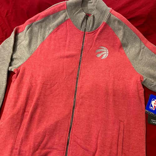 Toronto Raptors NBA Basketball ‘47 Brand Red Adult XXL Full Zip Sweatshirt Jacket * NWT