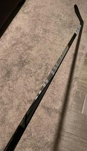 Bauer Vapor ADV, Wrapped As Silver Ultrasonic, LH, P28, 82 Flex,Toe Pattern Pro Stock Hockey Stick