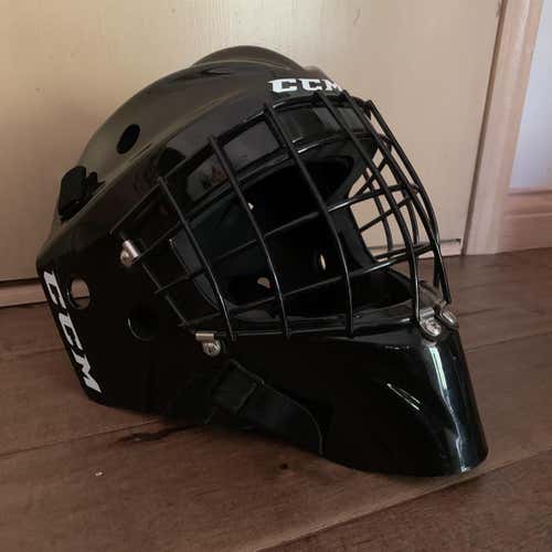 Black Junior CCM  Goalie Mask