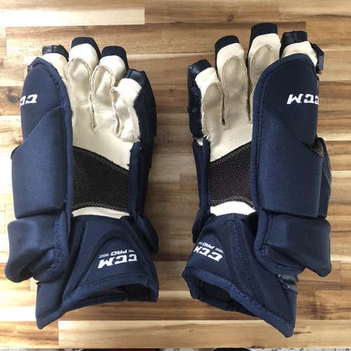 Blue Senior CCM HGP14 / HG14 14" Pro Stock Gloves