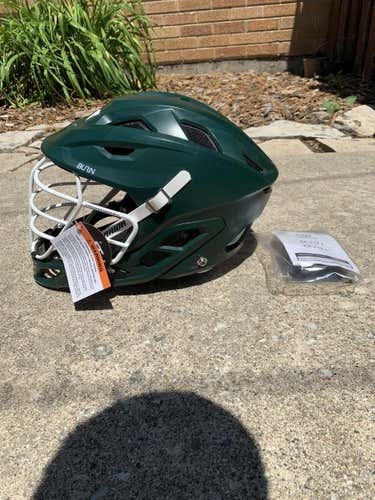 Brand New Green Warrior Burn Helmet