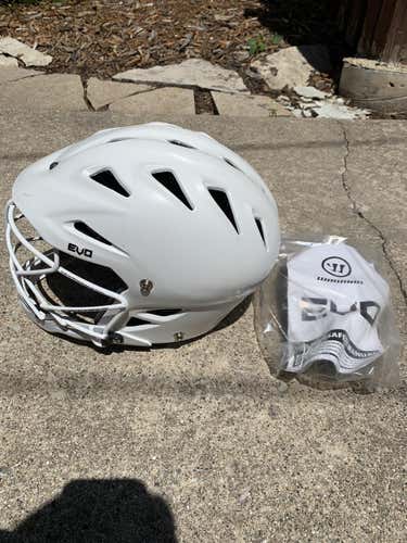 White Warrior Evo Helmet