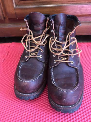 Red Wing Heritage Men's Roughneck Lace Up Boot Size 10