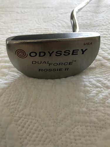Odyssey Dual Force Rossie II Putter 35" with new Winn grip