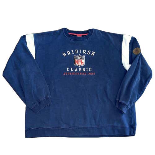Vtg NFL Football Gridiron Classic Reebok Established 1920 Crew Sweatshirt Sz XXL