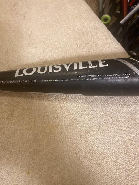 Louisville Slugger Used  Alloy Vapor (-9) 18 oz 27" Bat