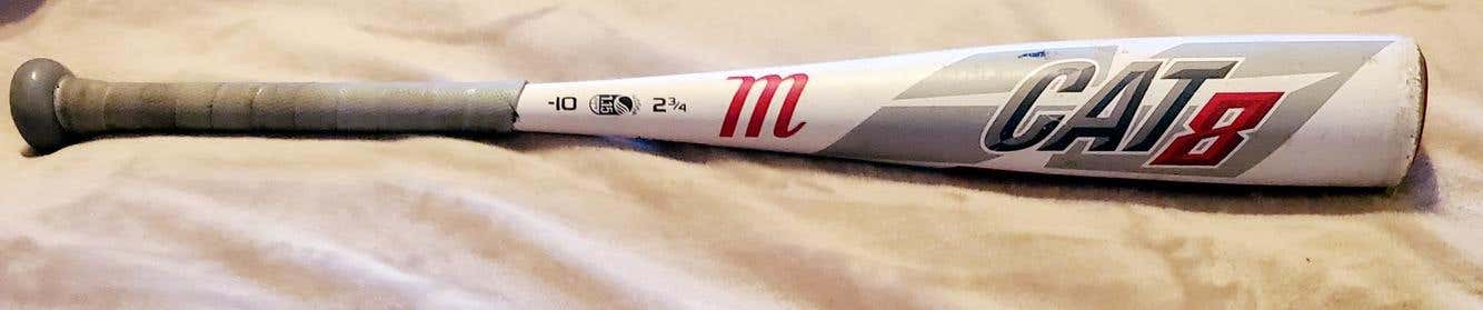 Used USSSA Certified Marucci Alloy CAT 8 Bat (-10) 17 oz 27"