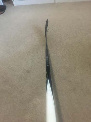 Used Senior Easton Left Hand Stealth CX Hockey Stick Mid Pattern Pro Stock
