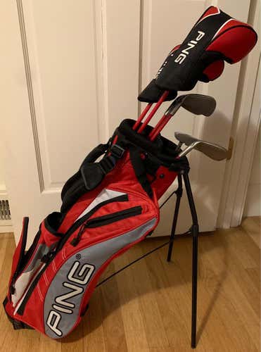 PING Moxie Junior golf set ages 8-9/height 48”-53”