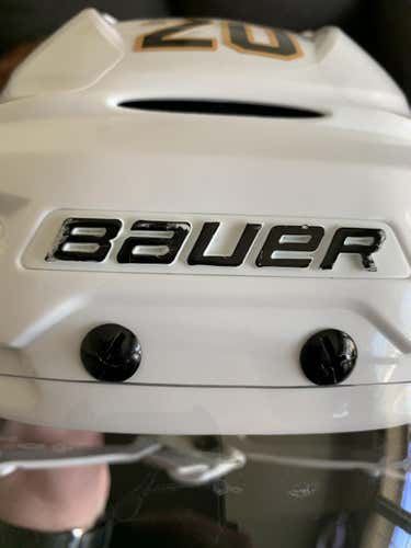 Joakim Nordstrom Game Used Boston Bruins Bubble and Playoffs Helmet