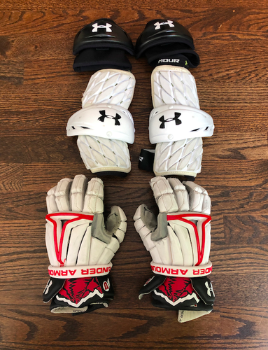 Utah team issued Used white Under Armour gear