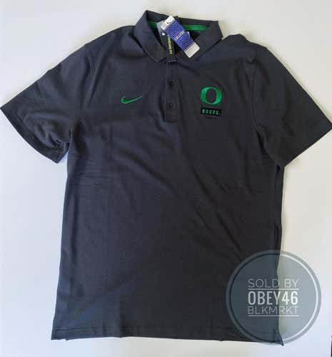 Nike Oregon Ducks Football Polo T Shirt Men  L
