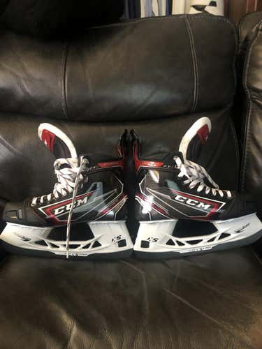 Used Senior CCM JetSpeed FT2 Hockey Skates Regular Width Size 7