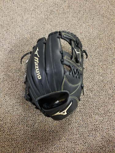Black New Mizuno Right Hand Throw Infield MVP Prime Baseball Glove 11.25"