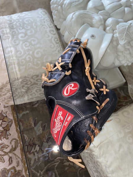 Black High School/College Right Hand Throw 12" Player Preferred Baseball Glove