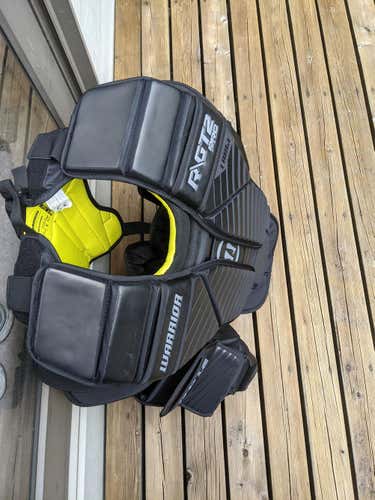 Used Senior Large Warrior Ritual GT2 Pro Goalie Chest Protector