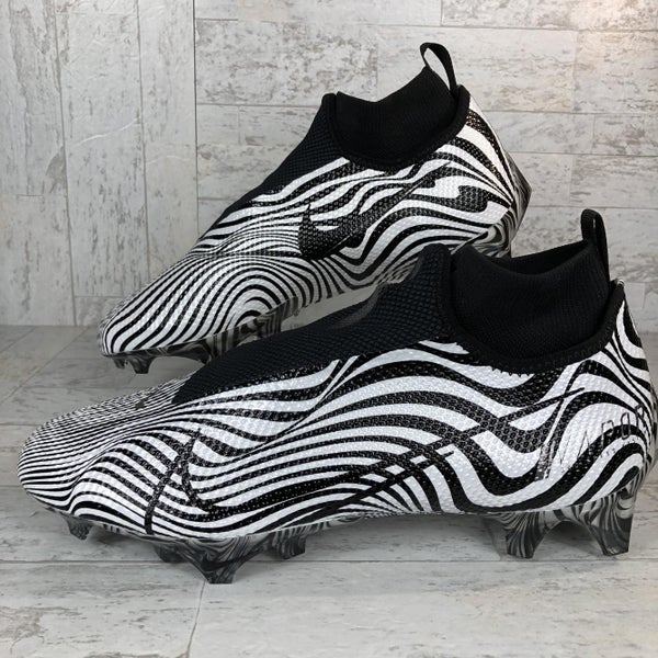 Nike Vapor Edge Pro 360 Football Cleats Zebra
