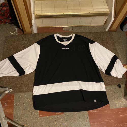 Brand New Black Adult Goalie Cut Bauer Jersey