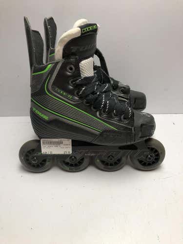 Used Tour Skate Code 9 Junior 03 Street Hockey Roller Hockey Skates