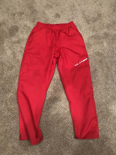 Red Men's New Adult Small Bauer Pants
