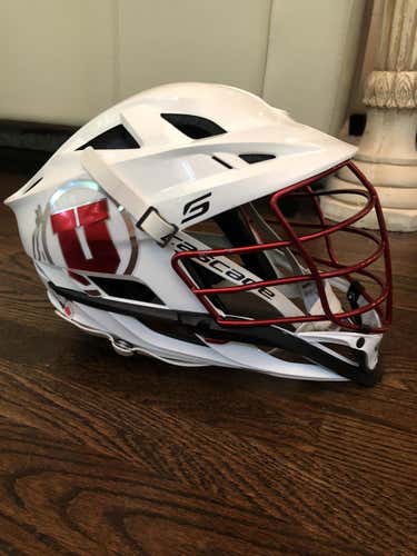 UTAH Team Issued White Adult Player's Cascade S Helmet