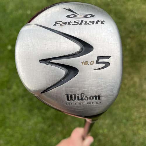 Wilson Deep Red FatShaft 5-Wood 16 degrees regular flex golf club