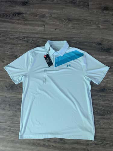 Under Armour Golf Men’s Large Playoff Polo NWT