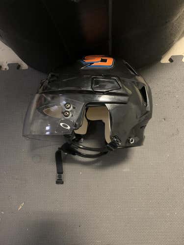 Black Used Medium CCM Pro Stock Helmet