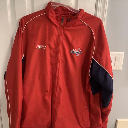 Authentic Coach-Worn Washington Capitals Jacket
