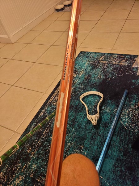 OG Warrior kryptolyte wire lacrosse shaft- red circa 2004