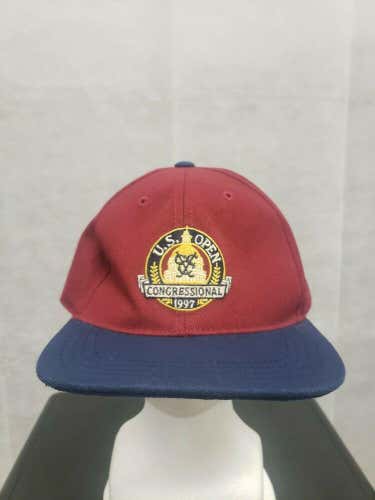 Vintage 1997 US Open Congressional Fitted Hat 7 1/2