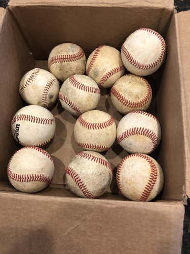 Used 1 dozen baseballs