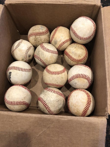 Used 1 dozen baseballs