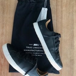 TrueLinks Golf TL-01 Black Mens Size 10 Golf Shoes