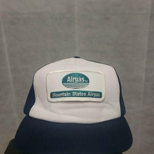 Vintage Airgas Moutntian States All Foam Snapback Patch Hat