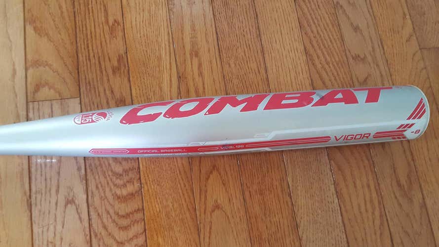 Used Kid Pitch (9YO-13YO) USSSA Certified Combat Composite Vigor Bat (-8) 24 oz 32"