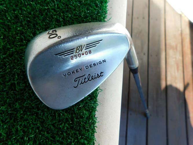 Titleist BV 250.08 50* Gap Wedge w/ True Temper DG Shaft