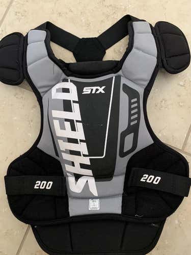 Black Used Medium STX Shield 200 Chest Protector