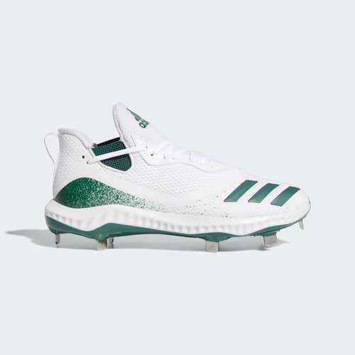 ADIDAS ICON V BOUNCE METAL BASEBALL CLEATS SHOES  SIZE 10.5 green $120 NEW