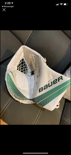 Green Used Senior Bauer Full Right 1X Pro Pro Stock