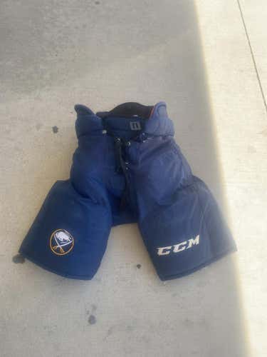 Buffalo Sabers Stock Blue Used Large CCM HP45XP Hockey Pants