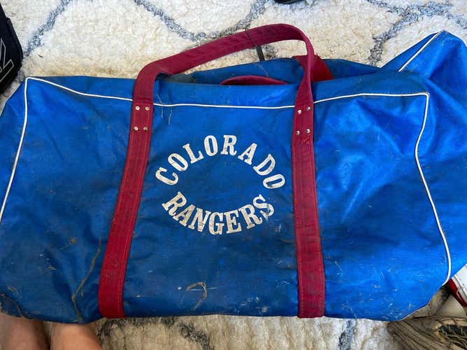Gerry Cosby Player Bag Colorado Rangers (IHL) 1987–1988