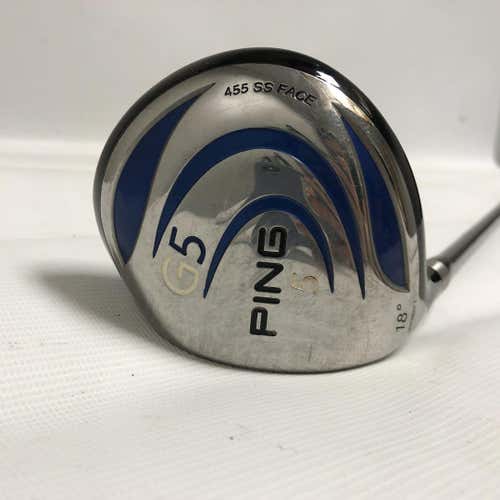Used Ping G5 5 Wood Graphite Regular Golf Fairway Woods