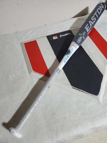 White Used Kid Pitch (9YO-13YO) 2021 Easton Composite Ghost Bat (-10) 21 oz 31"