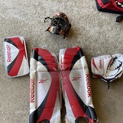 Street Hockey Equipment & Bag