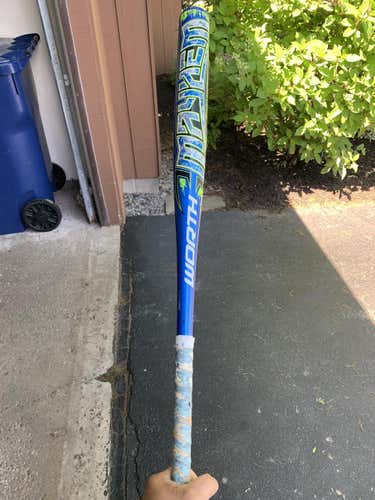 Blue Worth Mayhem 28oz USSSA ASA Bat